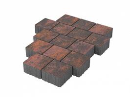  Тротуарная плитка Stellard Квадрат 150x150x80 мм Браун: внешний вид